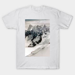 Chamonix Aiguille du Midi Mont Blanc Massif French Alps France T-Shirt